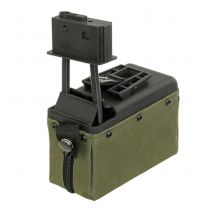 AMMO BOX 1500 BILLES POUR REPLIQUE AIRSOFT M249 - BATTLEAXE