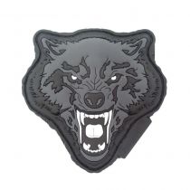 PATCH 3D - ANGRY WOLF - PVC - JTG