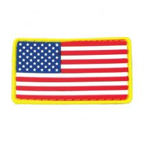 PATCH 3D US FLAG PVC JTG